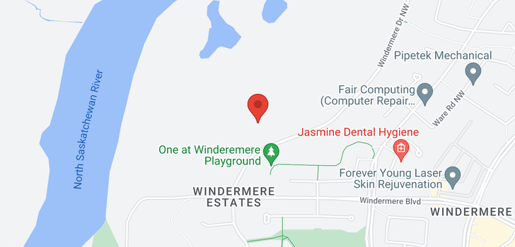 map of 124 Windermere DR NW